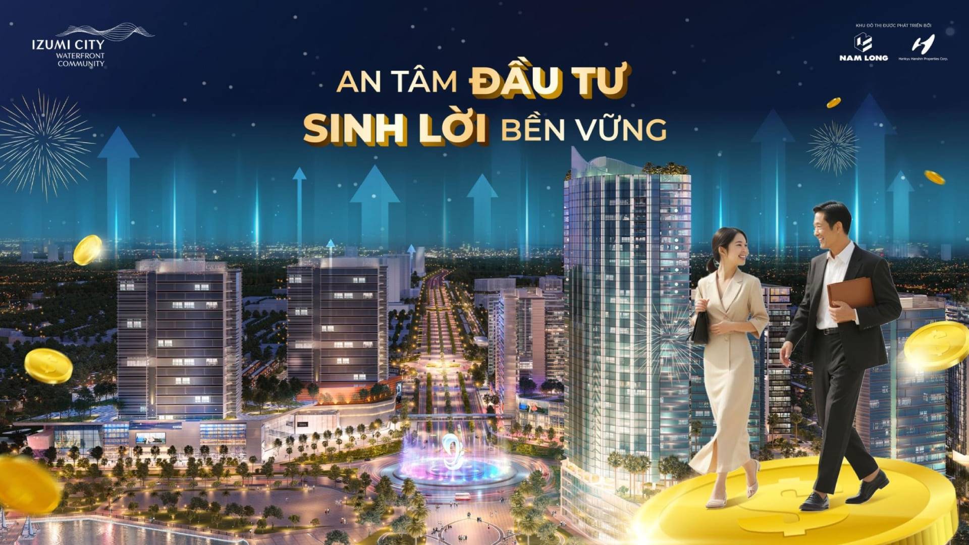 Izumi City an tam dau tu sinh loi ben vung