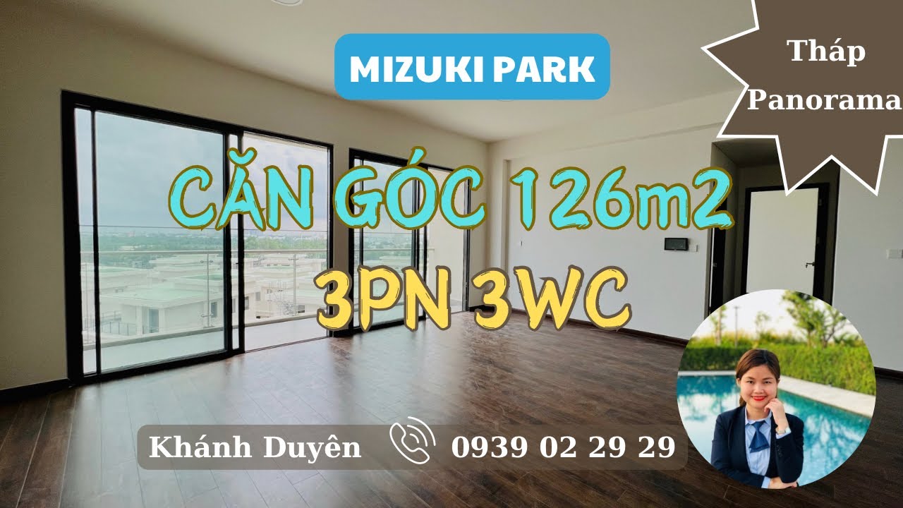 Mizuki Park căn hộ góc 126m2